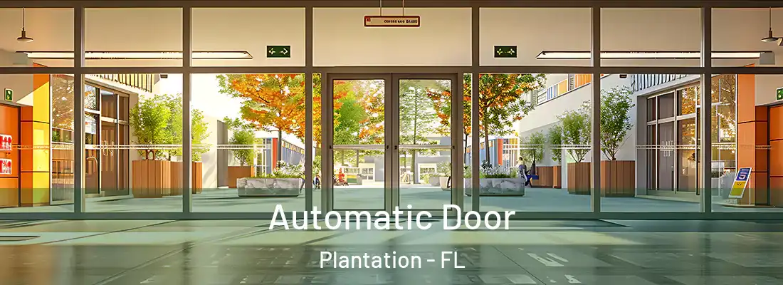  Automatic Door Plantation - FL