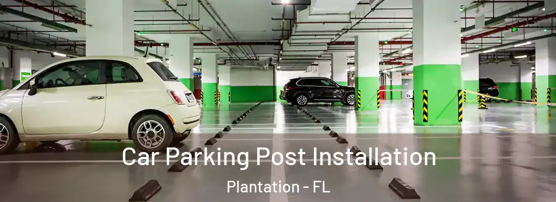 Car Parking Post Installation Plantation - FL