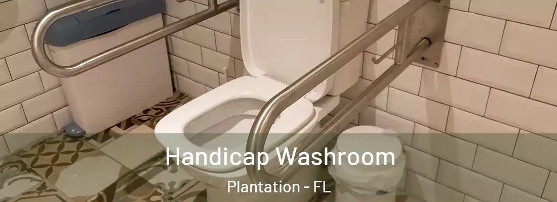Handicap Washroom Plantation - FL